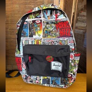 Herschel Supply X Santa Cruz “Porkchop Hill” Comic Print Backpack